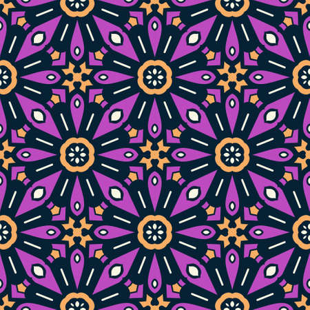 Seamless abstract shape colors. Simple Pattern ornament backgroundのイラスト素材