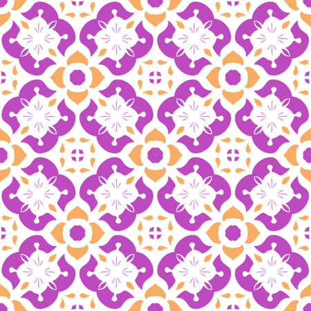 Seamless abstract shape colors. Simple Pattern ornament backgroundのイラスト素材