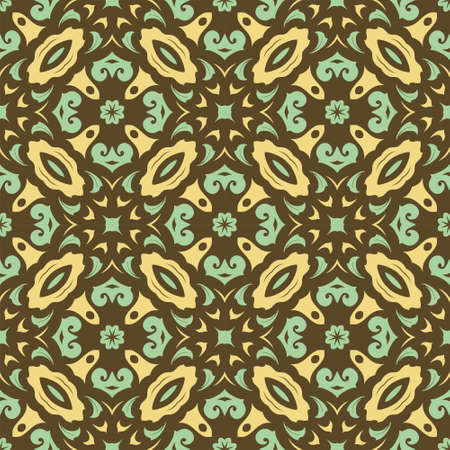 Luxury pattern ornament background. Ethnic seamless shape ready for printのイラスト素材