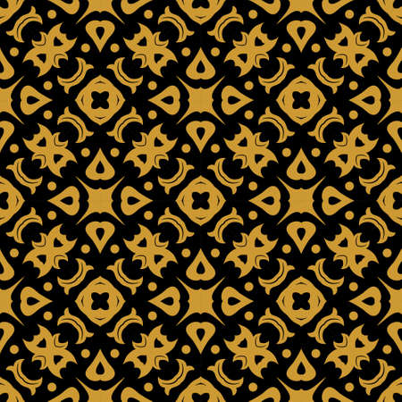 Luxury two colors pattern ornament background. Ethnic seamless ready for printのイラスト素材