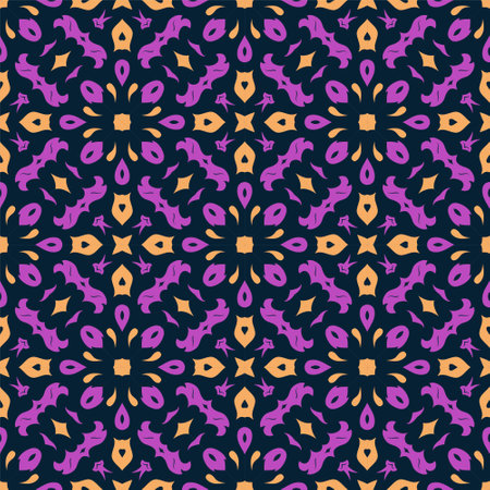 Three colors pattern ornament background. Ethnic seamless ready for printのイラスト素材