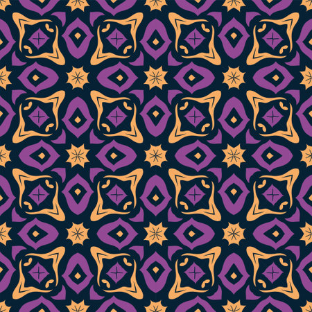 Three colors pattern ornament background. Ethnic seamless ready for printのイラスト素材