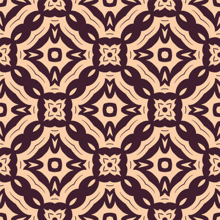 Two colors pattern ornament background. Ethnic seamless ready for printのイラスト素材