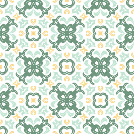 Ethnic seamless background. Songket pattern ornament with vintage styleのイラスト素材