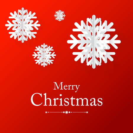 graphic Christmas card with snow flake. illustrationのイラスト素材