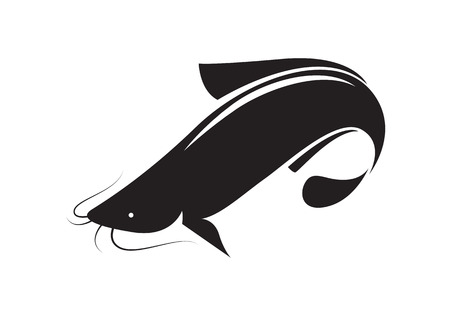 icon catfish, vectorのイラスト素材
