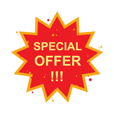 Special offer symbol,vectorのイラスト素材