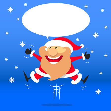 Cartoon Santa Claus, vectorのイラスト素材