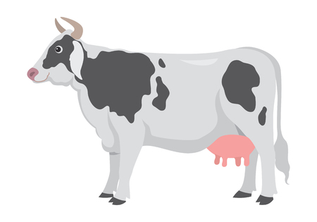 cow milkのイラスト素材