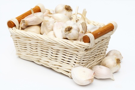 Garlic for heart health.の写真素材