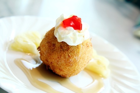 Bread Puddingの写真素材