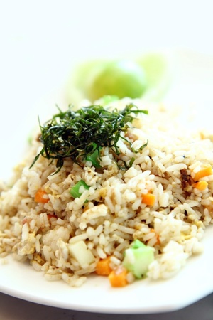 fried riceの写真素材