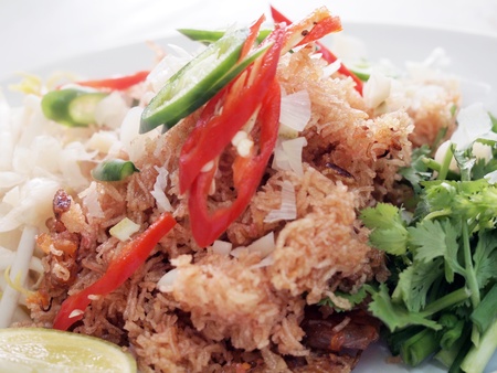 Chinese crispy Mee.の写真素材