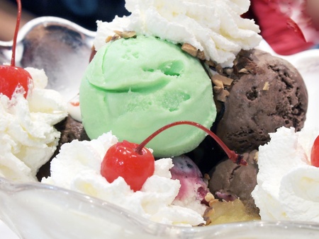 ice creamの写真素材