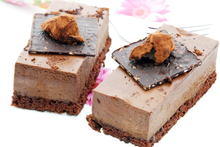 Chocolate mousse cake 
