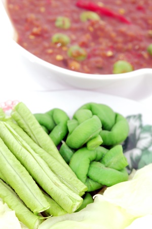 Thai chili pasteの写真素材