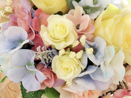 Artificial flowers の写真素材