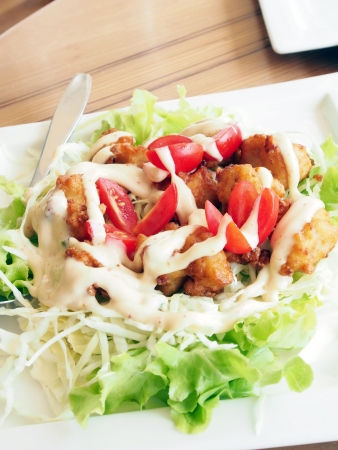 Chicken Saladの写真素材