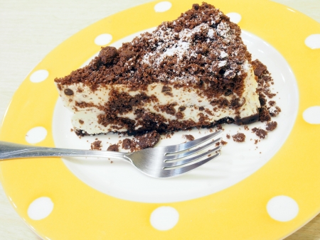 Chocolate Cheesecake の写真素材
