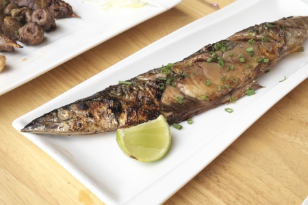 Grilled fish of Japan.