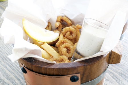 Fried squid