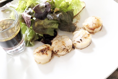 Salad Scallopの写真素材