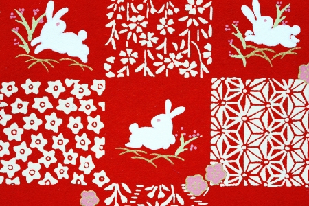 Pattern on the wrapper of the Japaneseの写真素材