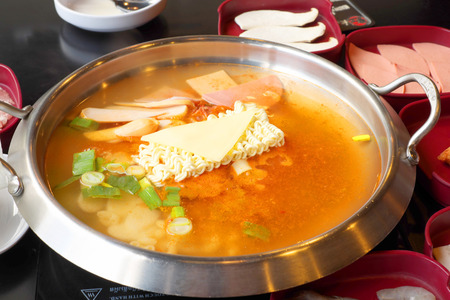 Korean hot potの写真素材
