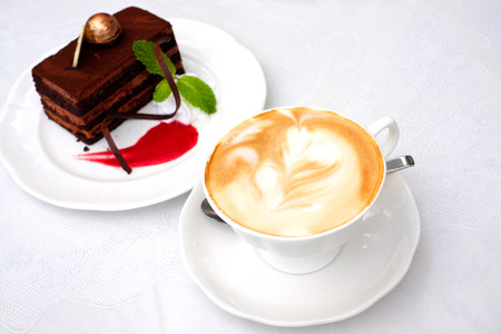 Hot Latteの写真素材