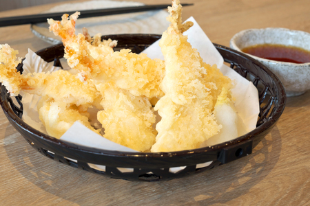 Shrimp Tempuraの写真素材