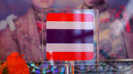 Flags of Thailandの写真素材