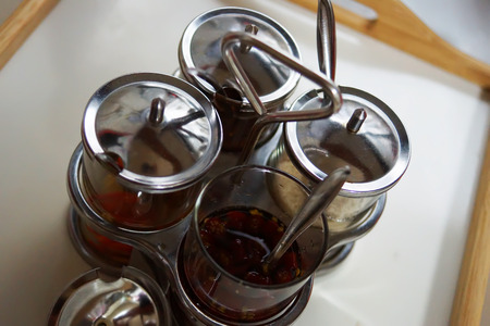 Thai Condiment Set , Kruang prung Thailand food