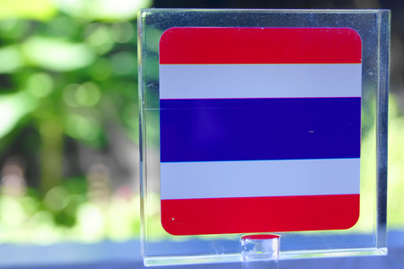 thailand flagの写真素材
