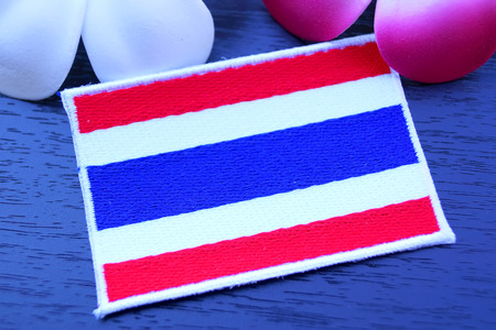 thailand flagの写真素材