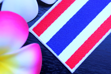 thailand flagの写真素材