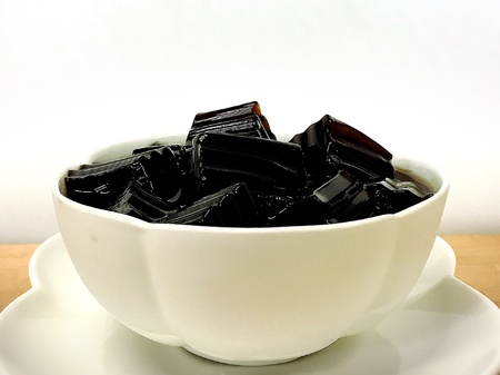 Sweet black Grass Jellyの素材