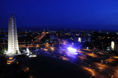 The Plaza de la Revolucion, Cubaの写真素材