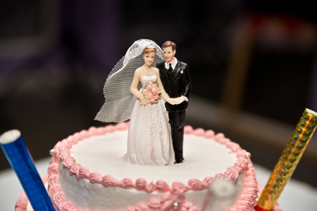 wedding cakeの写真素材