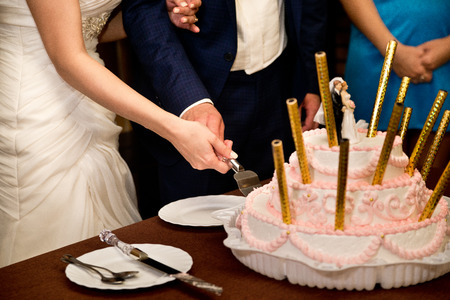 wedding cakeの写真素材