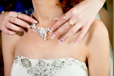 wedding jewelryの写真素材