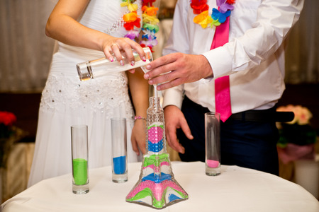 sand ceremonyの写真素材