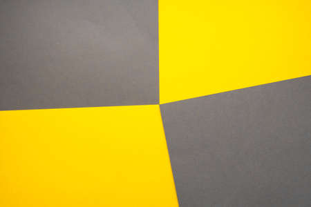 Two colors gray and yellow. Backgroundの写真素材