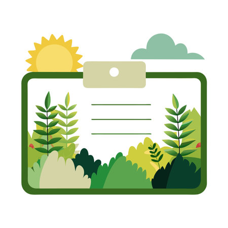 School, Collage, University  and Job Id card  templateのイラスト素材