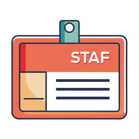 School, Collage, University  and Job Id card  templateのイラスト素材