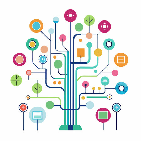 Realistic corporate different type business  conceptのイラスト素材