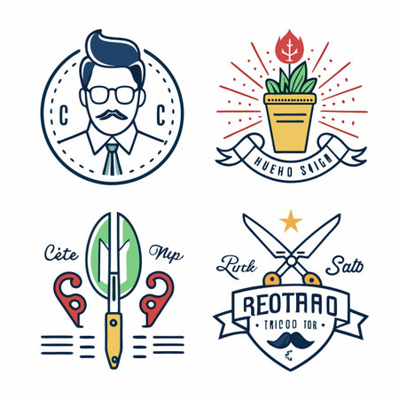 Realistic corporate different type business  conceptのイラスト素材