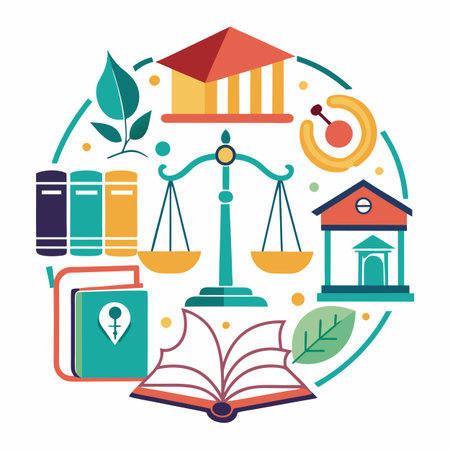 Realistic corporate different type business  conceptのイラスト素材