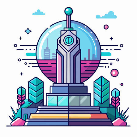 Realistic corporate different type business  conceptのイラスト素材