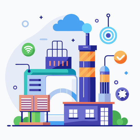 Realistic corporate different type business  conceptのイラスト素材