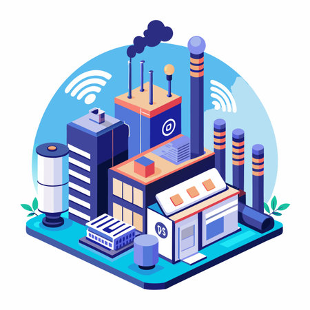 Realistic corporate different type business  conceptのイラスト素材